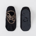 Shakti Leopard – Meias Antiderrapantes de Yoga e Pilates