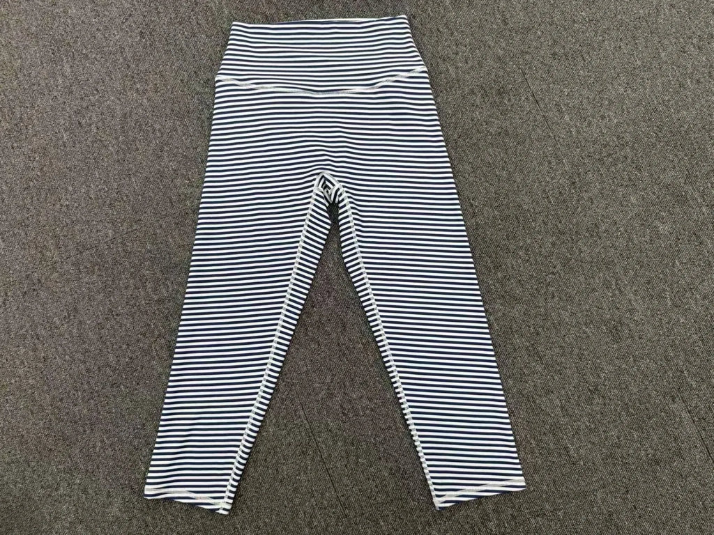 Leggings Capri de Yoga Prana Stripe