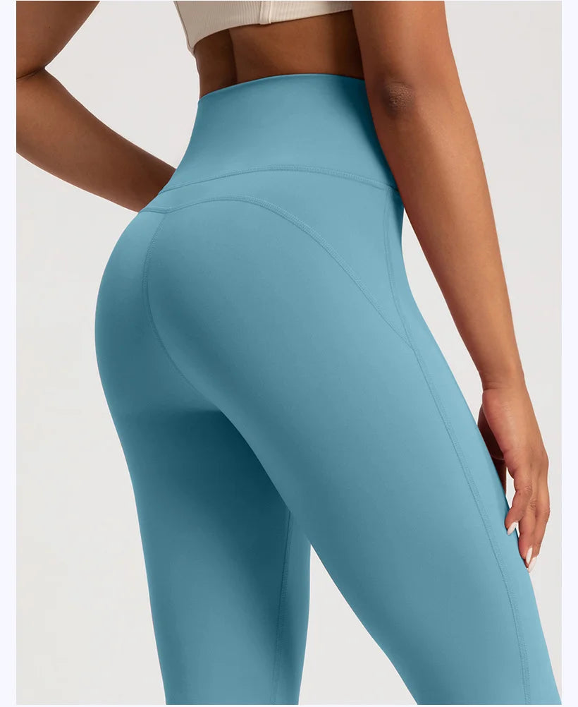 Yoga Lunar Bell Leggings – High Waist and Bell Bottoms
