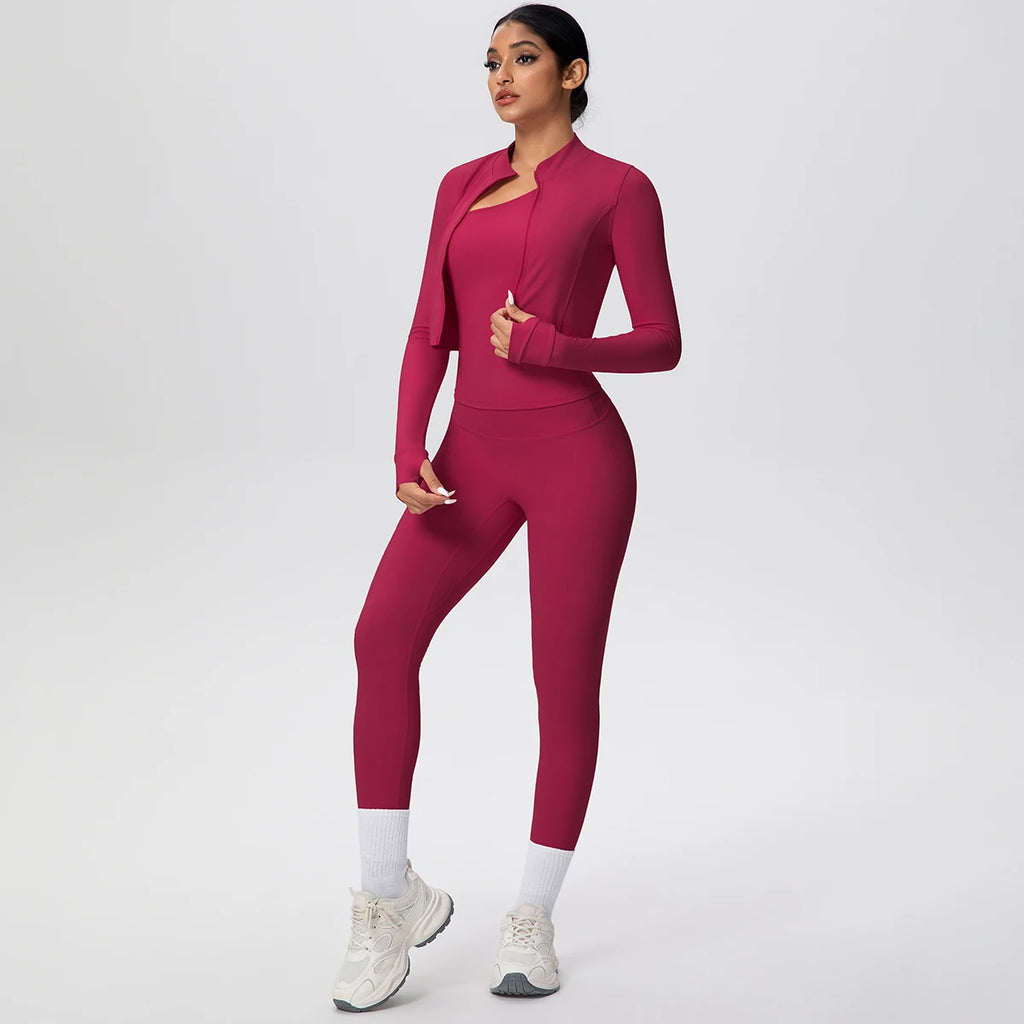 Conjunto Tríade Flow (3 Peças) – Movimento e Energia Feminina