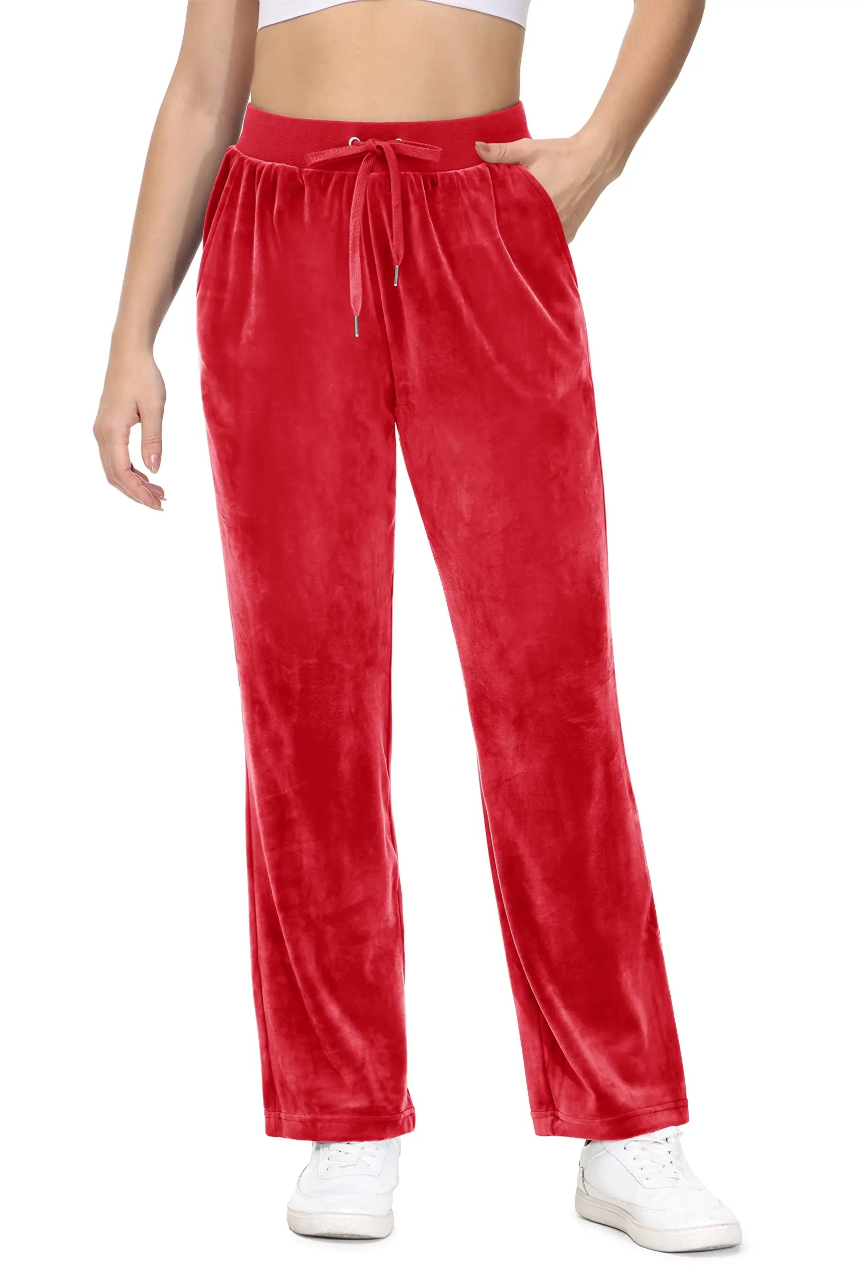 Pantalones de Yoga Soft Flow • Terciopelo Cálido y Movimiento Libre