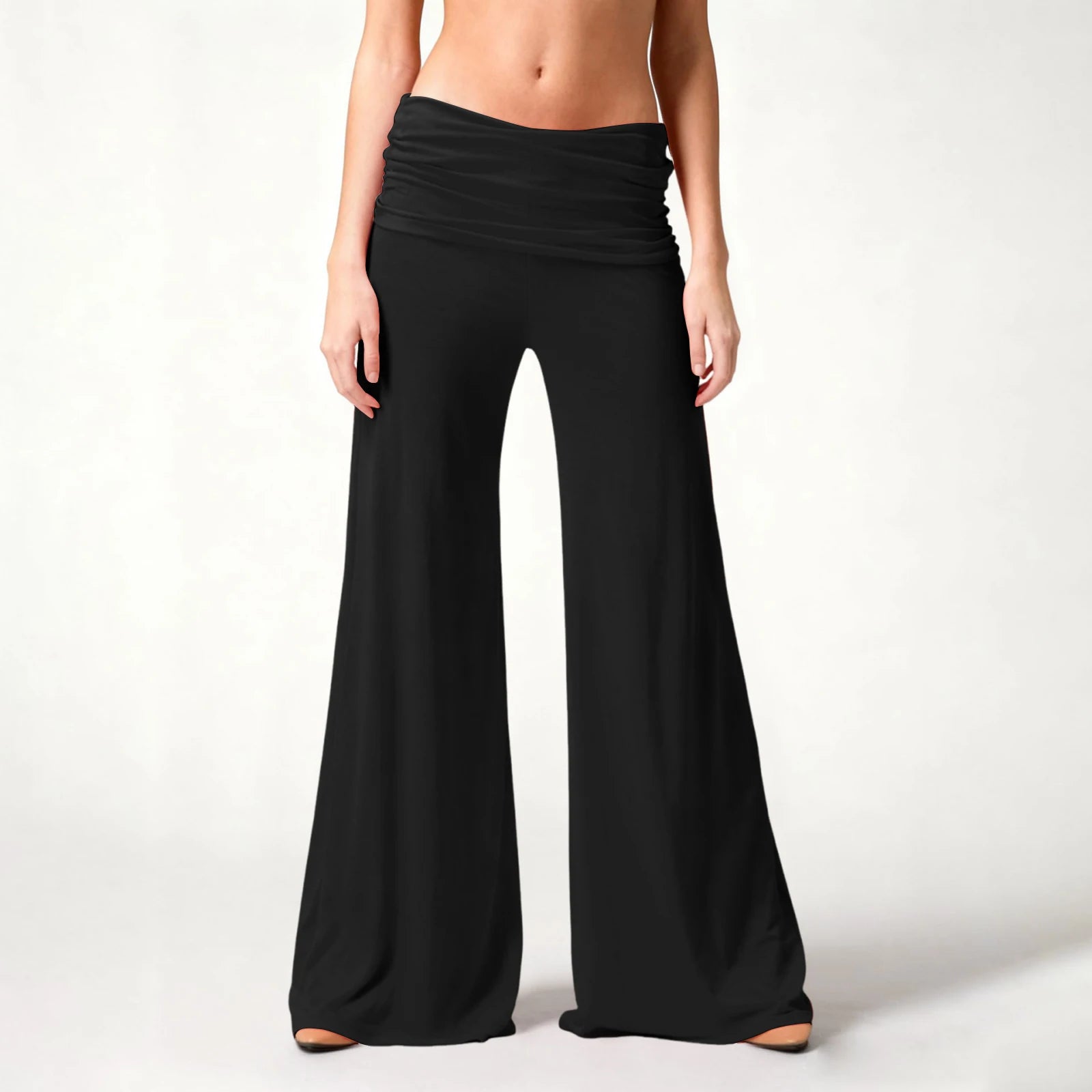 Grace Flow Pants – Pantalones Elegantes de Pierna Ancha