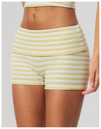 Calções de Yoga Cintura Dobrável Prana Stripe