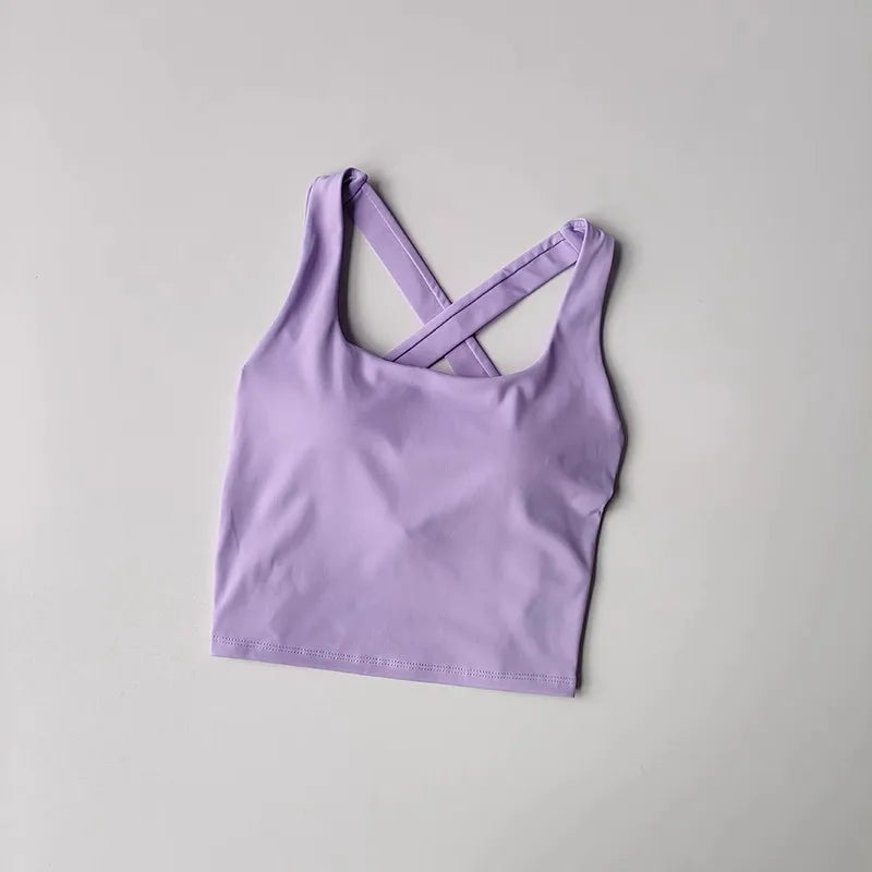Grace Fit Bra – Elegancia y Soporte para Entrenamiento y Yoga