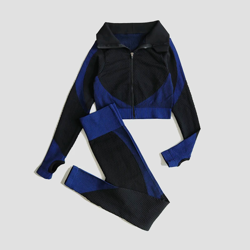 Eternal Flow Set – Seamless Yoga Set 2/3 Pieces 