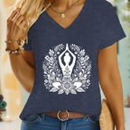 Shakti Soft T-shirt – Strength that Blossoms