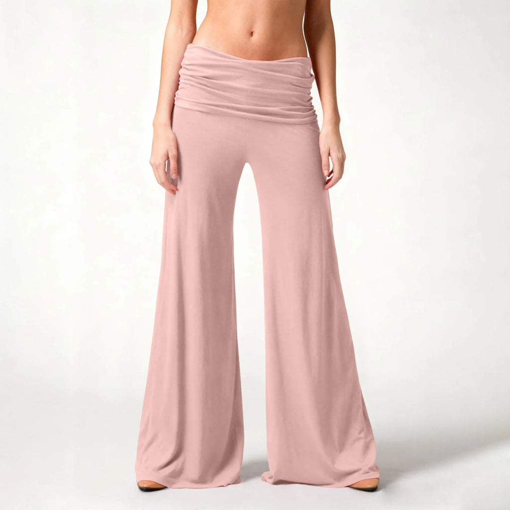 Grace Flow Pants – Pantalones Elegantes de Pierna Ancha