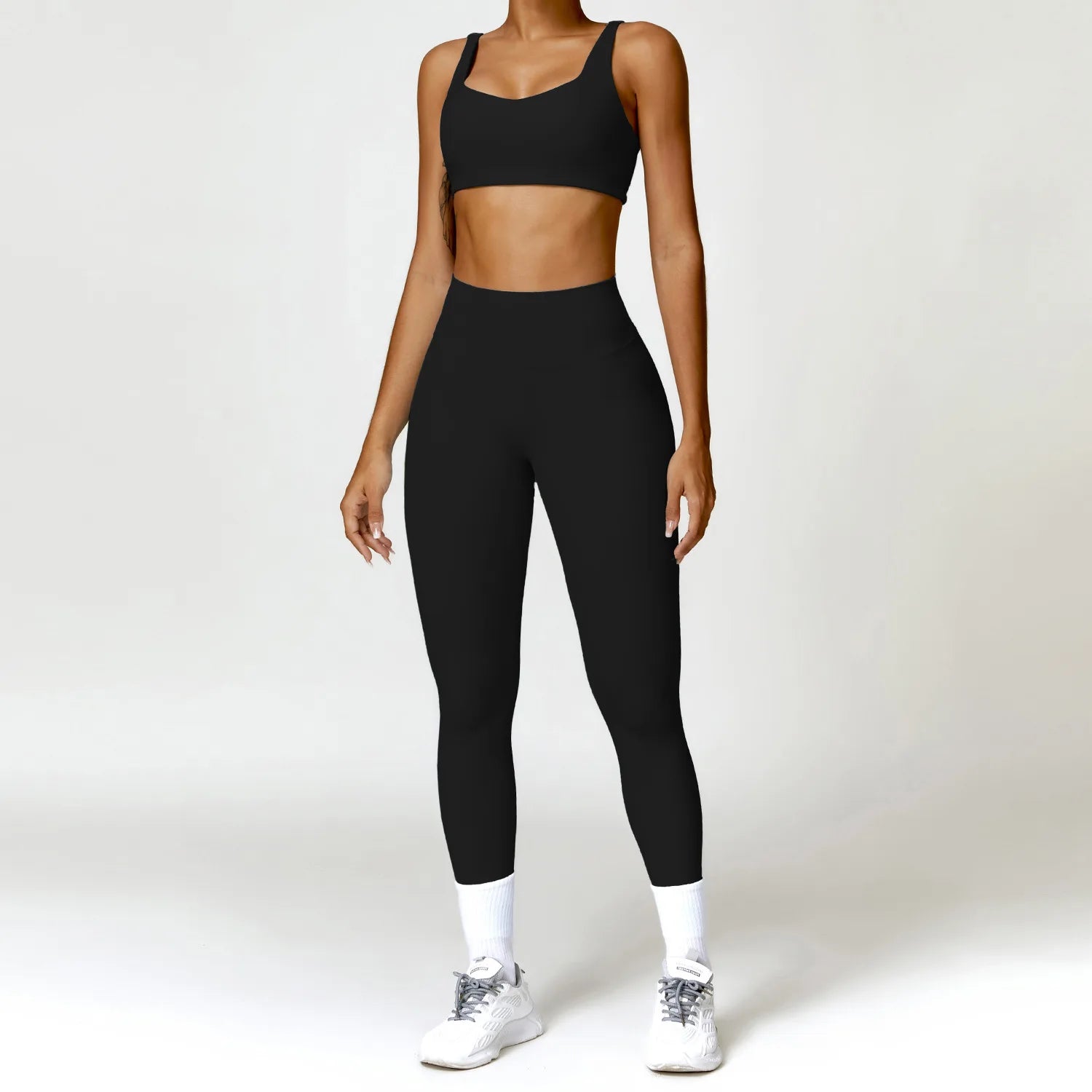 NirvaFit – Pantalones de Yoga Slim para Energía y Estilo Natural