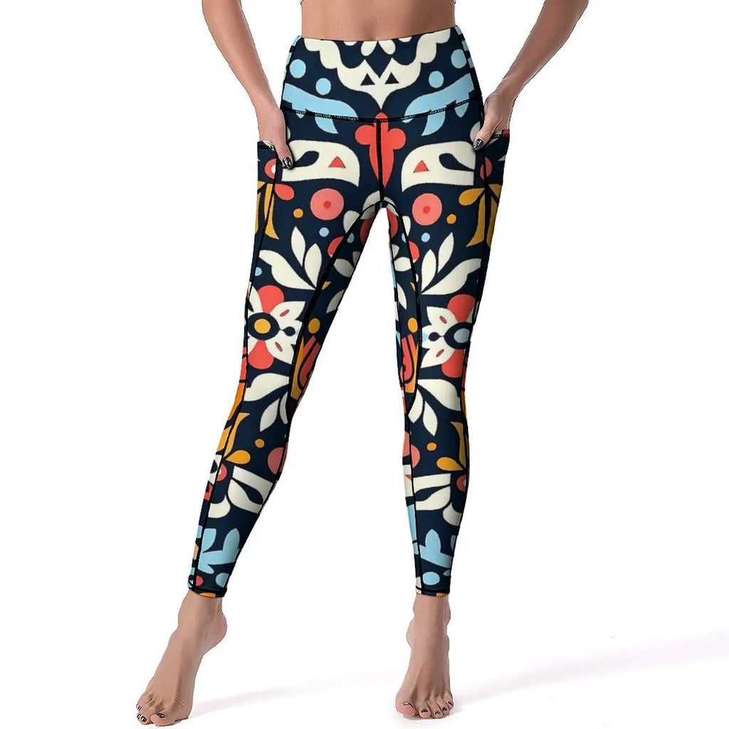 Prana Bloom – leggings femininas florais retro, imagem de produto e estampados disponíveis 2