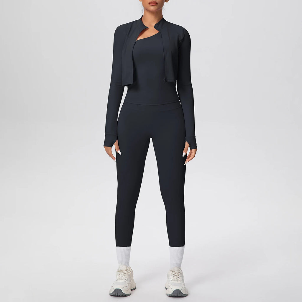 Conjunto Tríade Flow (3 Peças) – Movimento e Energia Feminina