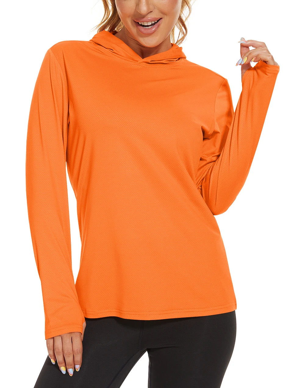 Camiseta SunGuard Flow – Manga Larga con Capucha y Protección UPF 50+