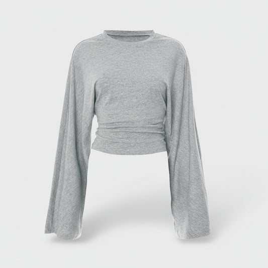 Urban Flow Crop Top – Elegância Casual para Movimento Diário