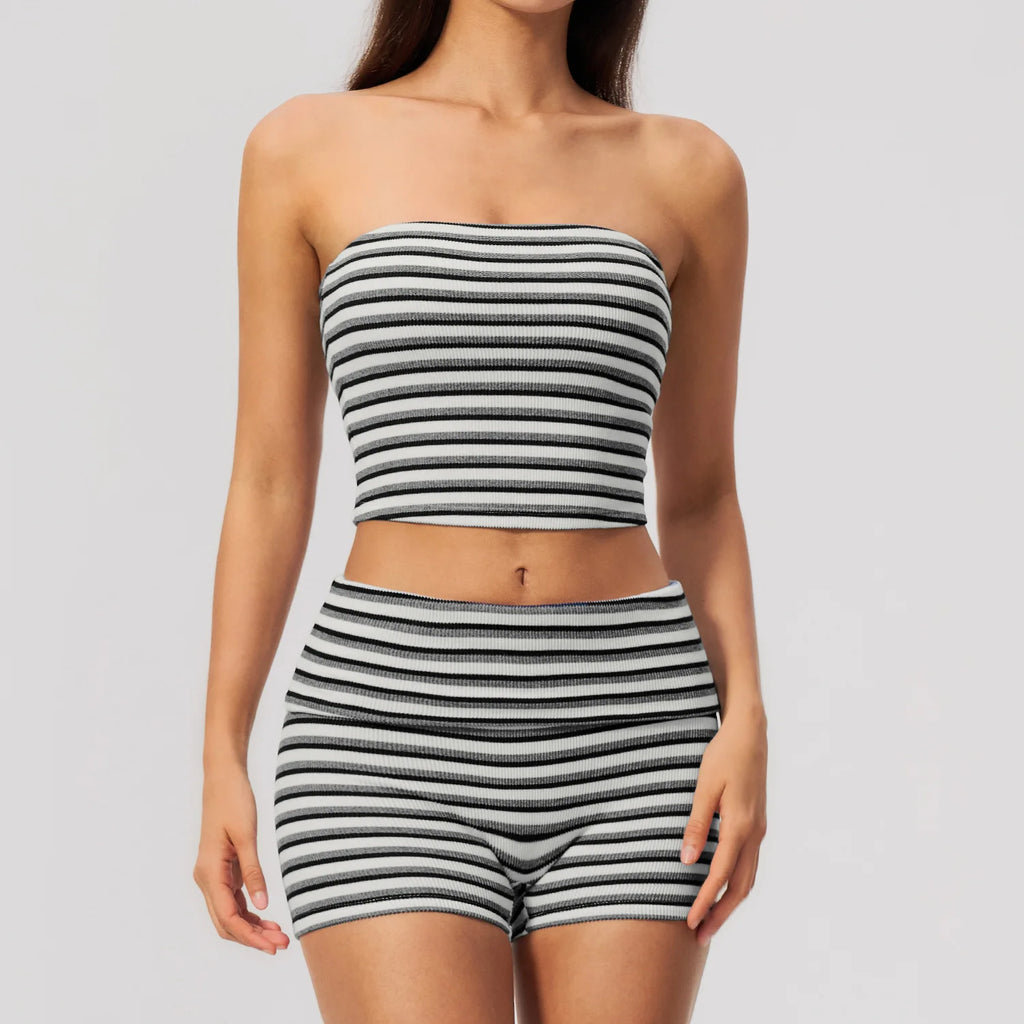 Conjunto de Yoga 2/3 Peças Prana Stripe