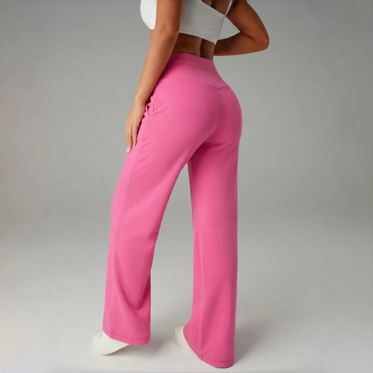 Malka Wide Pocket Pants – Soft Strength and Functional Elegance