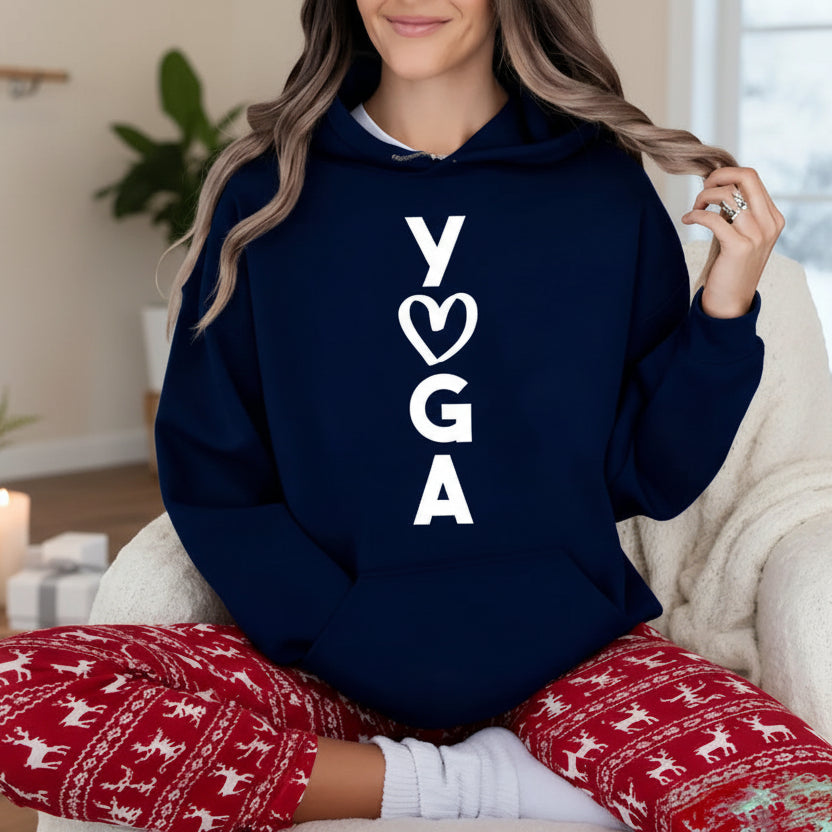 Sankalpa Love Yoga Sweatshirt • Spiritual Comfort and Presence