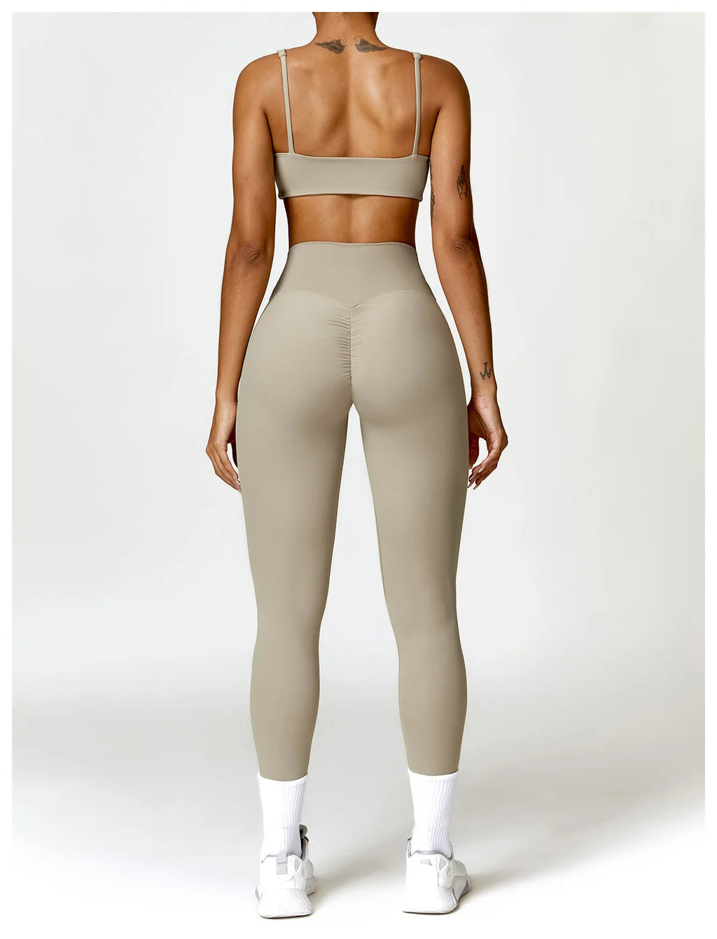 NirvaFit – Pantalones de Yoga Slim para Energía y Estilo Natural