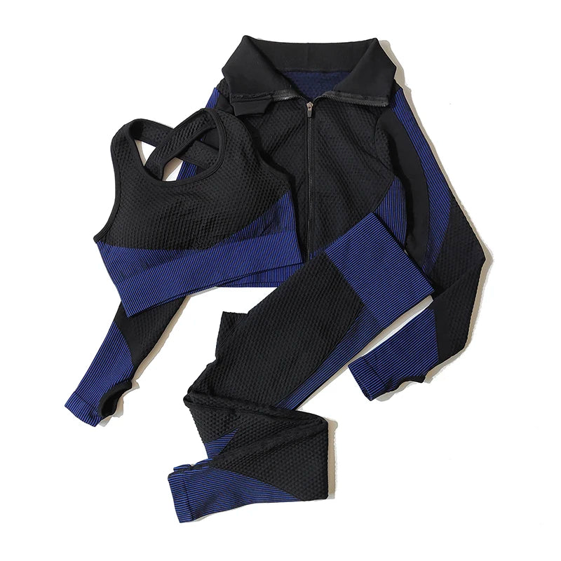 Eternal Flow Set – Seamless Yoga Set 2/3 Pieces 