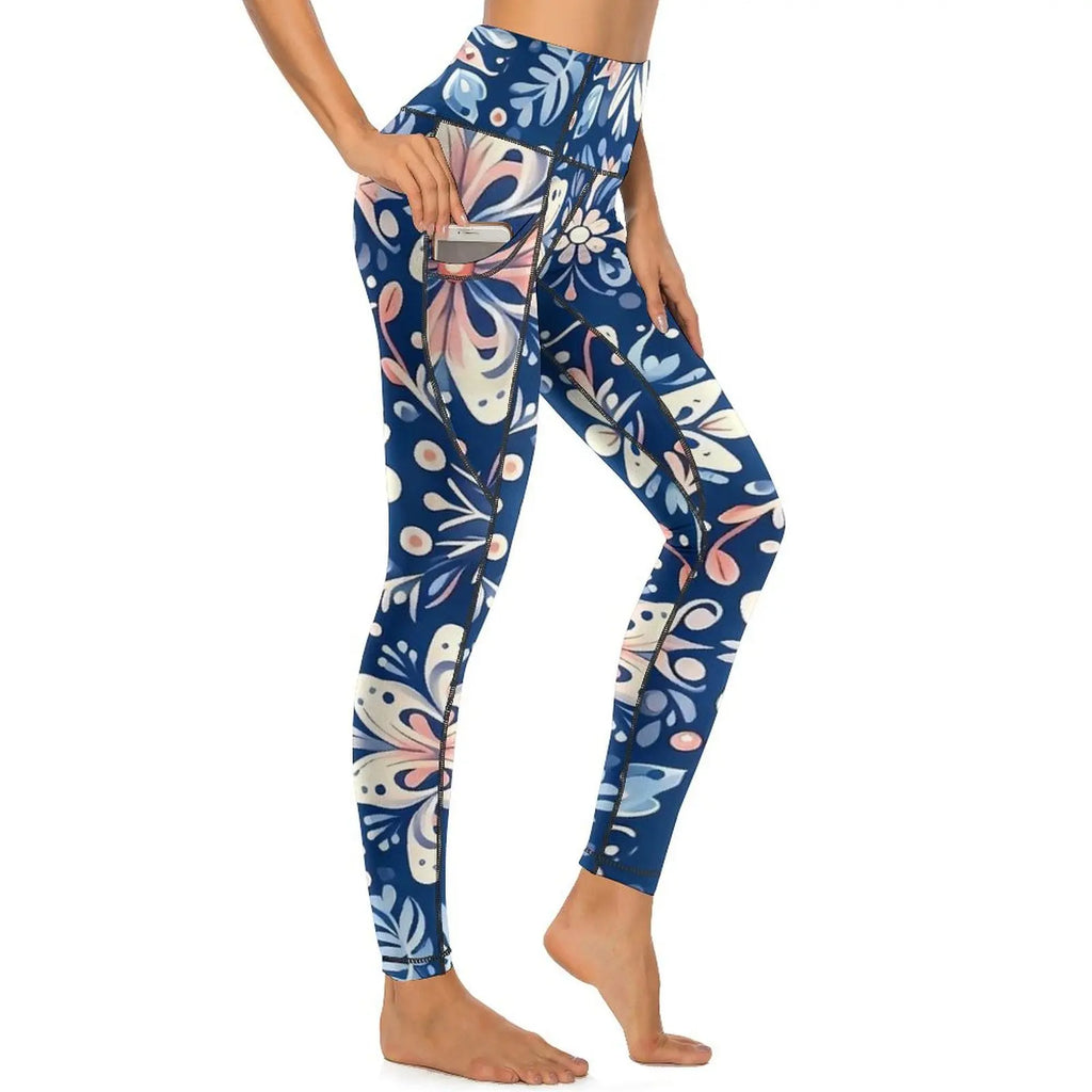 Prana Bloom – leggings femininas florais retro, imagem de produto e estampados disponíveis 25