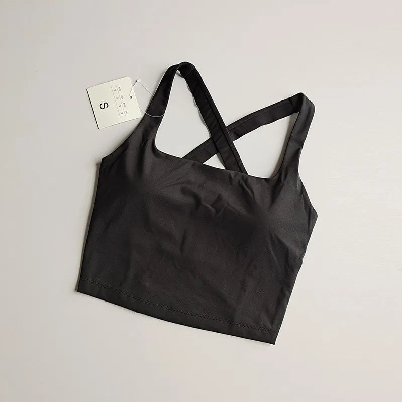 Grace Fit Bra – Elegancia y Soporte para Entrenamiento y Yoga