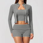 Conjunto de Yoga 2/3 Peças Prana Stripe