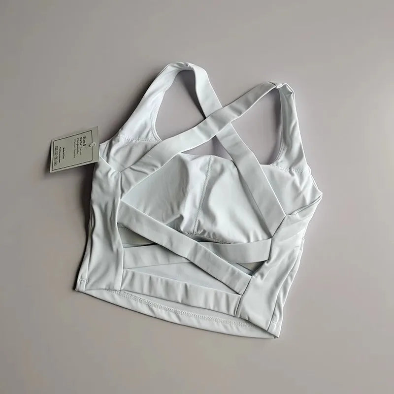Grace Fit Bra – Elegancia y Soporte para Entrenamiento y Yoga