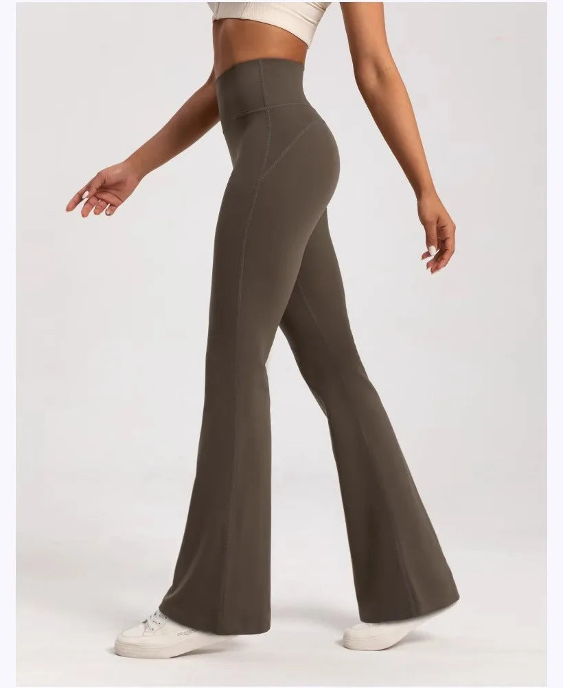 Yoga Lunar Bell Leggings – High Waist and Bell Bottoms
