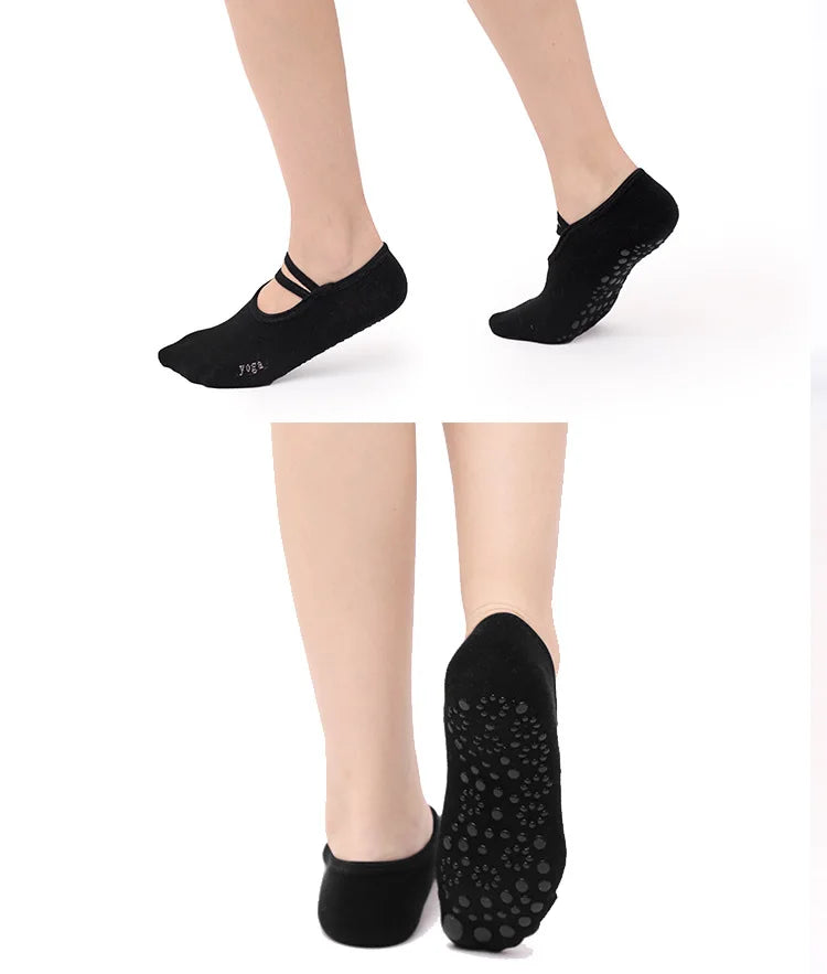 Calcetines antideslizantes para yoga – Seguridad y movimiento
