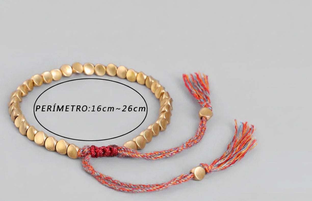 Pulsera Mantra – Intención Tejida a Mano