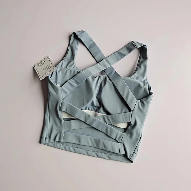 Grace Fit Bra – Elegancia y Soporte para Entrenamiento y Yoga