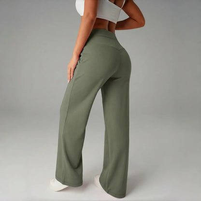 Malka Wide Pocket Pants – Soft Strength and Functional Elegance