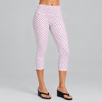 Leggings Capri de Yoga Prana Stripe