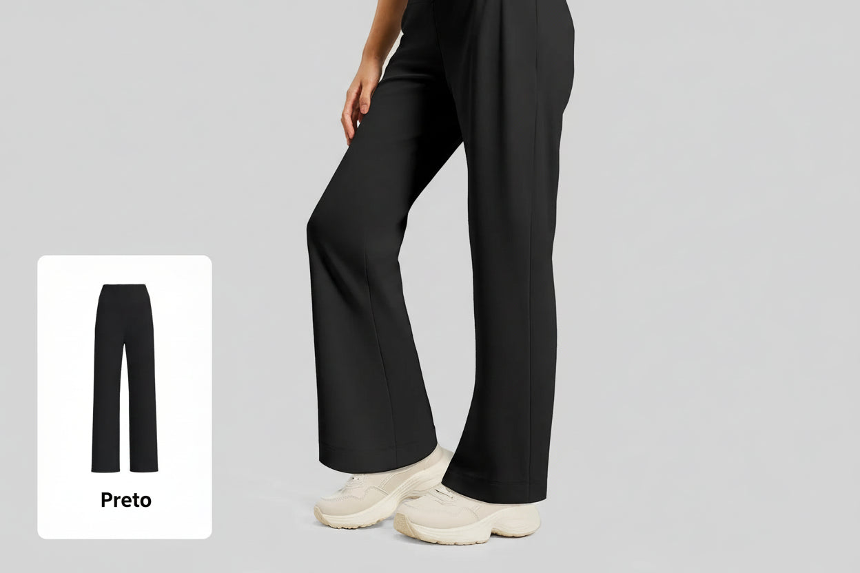 Yoga Slim Flow Pants – Straight Cut and Feminine Energy