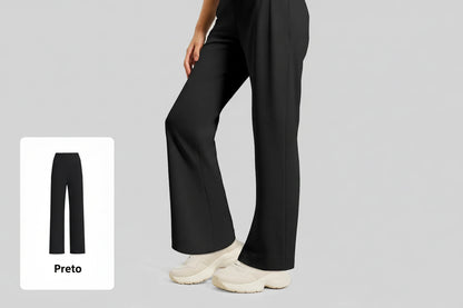 Yoga Slim Flow Pants – Straight Cut and Feminine Energy