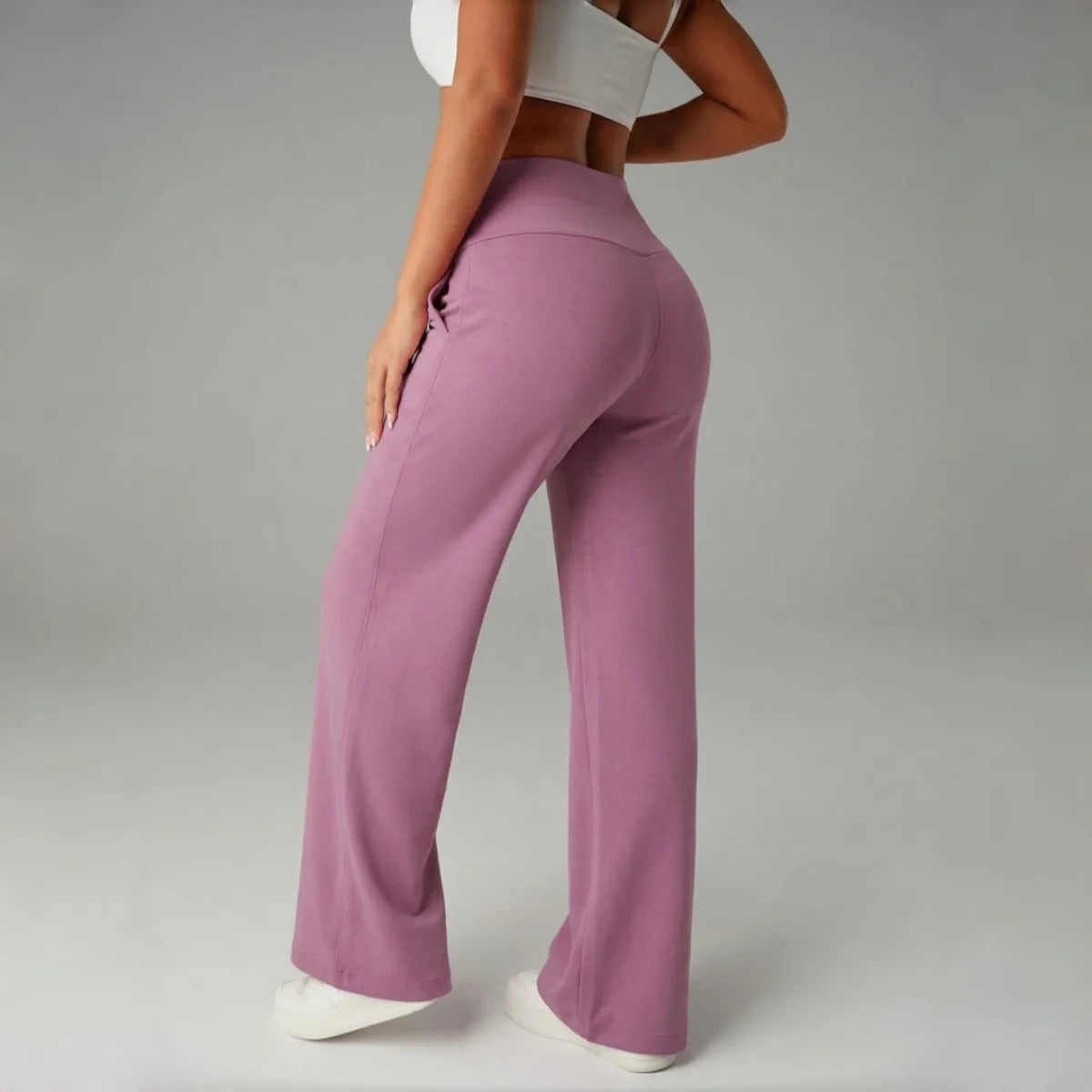 Malka Wide Pocket Pants – Soft Strength and Functional Elegance