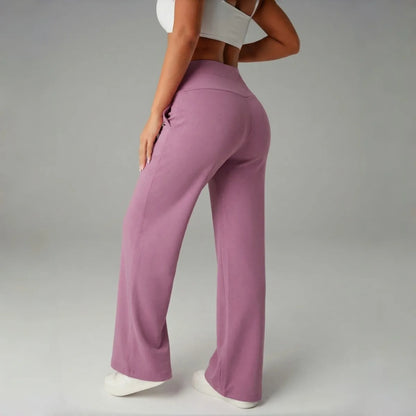 Malka Wide Pocket Pants – Soft Strength and Functional Elegance