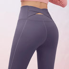 Anahata Cross Leggings – Support, Lift, Flow