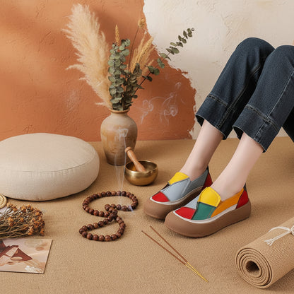 Rooted Ease – Conforto Autêntico em Couro Natural
