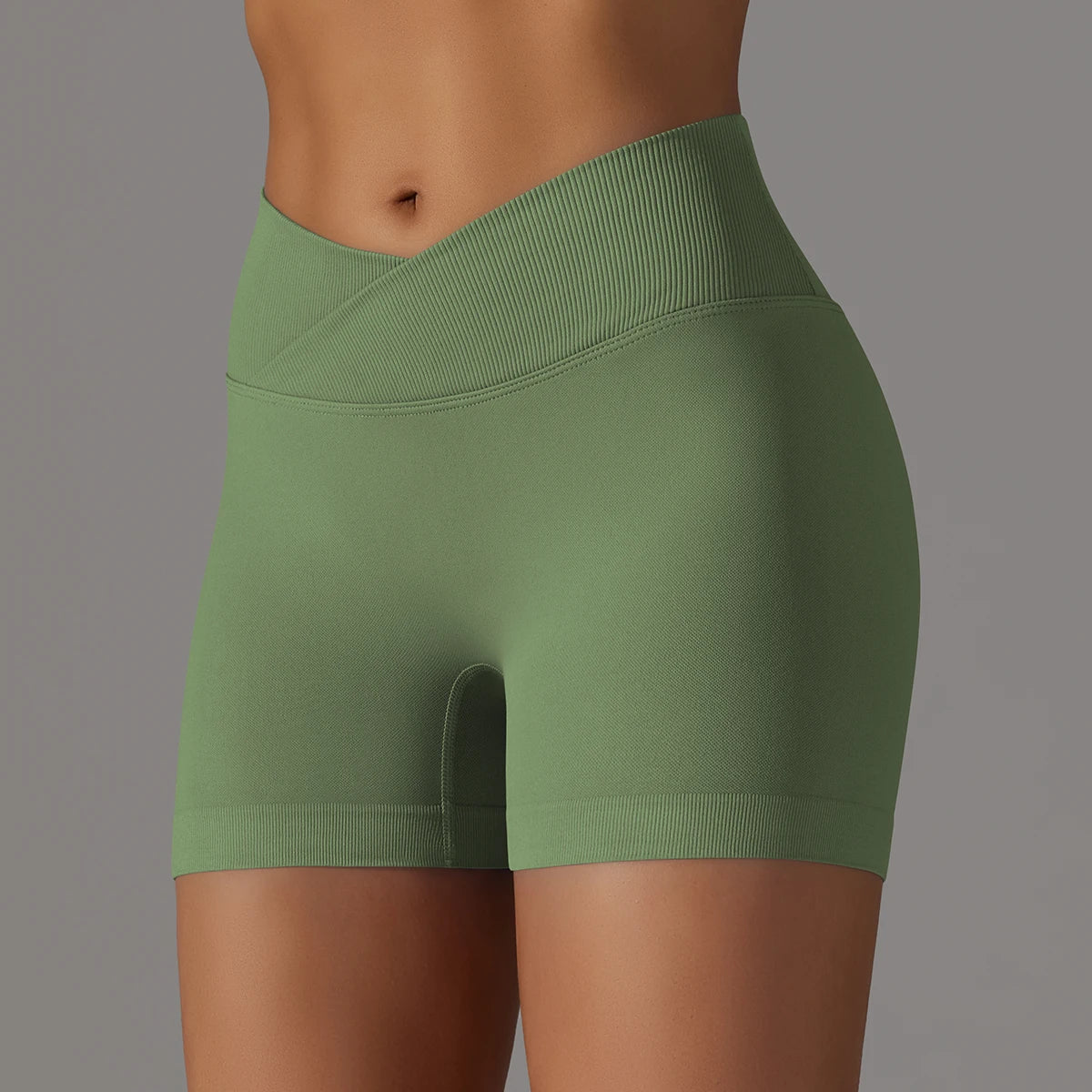 Bindu Curve – Shorts com Cintura em V e Centro de Intenção Corporal