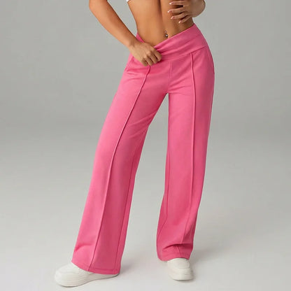 Malka Wide Pocket Pants – Soft Strength and Functional Elegance