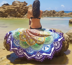 Mandala Flow – Round Tapestry for Yoga and Meditation