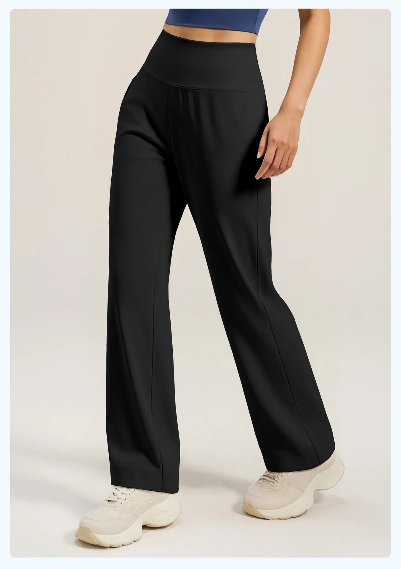 Yoga Slim Flow Pants – Straight Cut and Feminine Energy