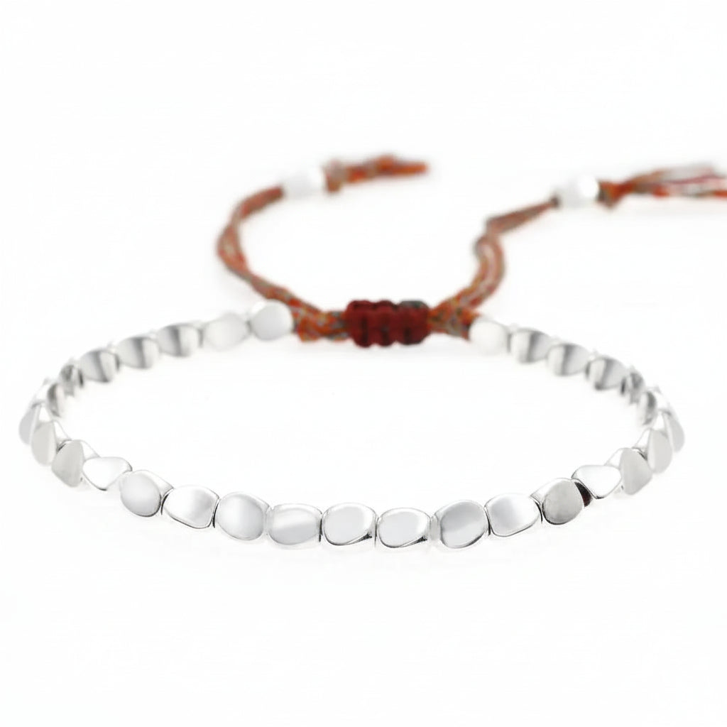 Pulsera Mantra – Intención Tejida a Mano