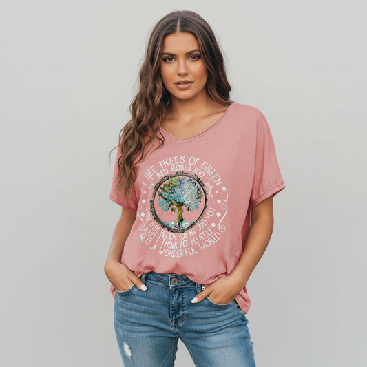Nature's Melody Tee – Harmony and Well-being