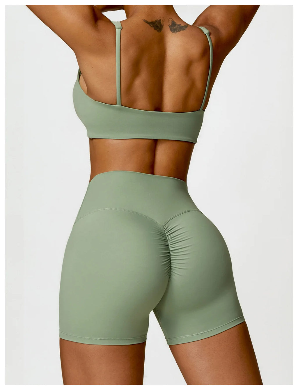 NirvaFit – Pantalones de Yoga Slim para Energía y Estilo Natural
