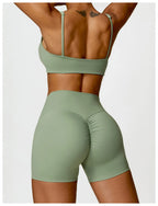 NirvaFit – Pantalones de Yoga Slim para Energía y Estilo Natural