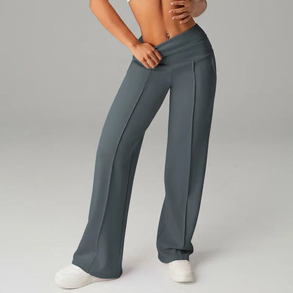 Malka Wide Pocket Pants – Soft Strength and Functional Elegance