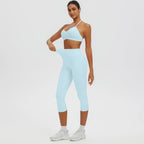 Conjunto de Yoga 2 Peças Shakti Ease azul claro