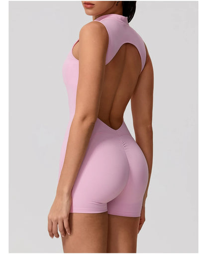 Macacão Moon Veil Sculpt – Leveza, Poder e Movimento