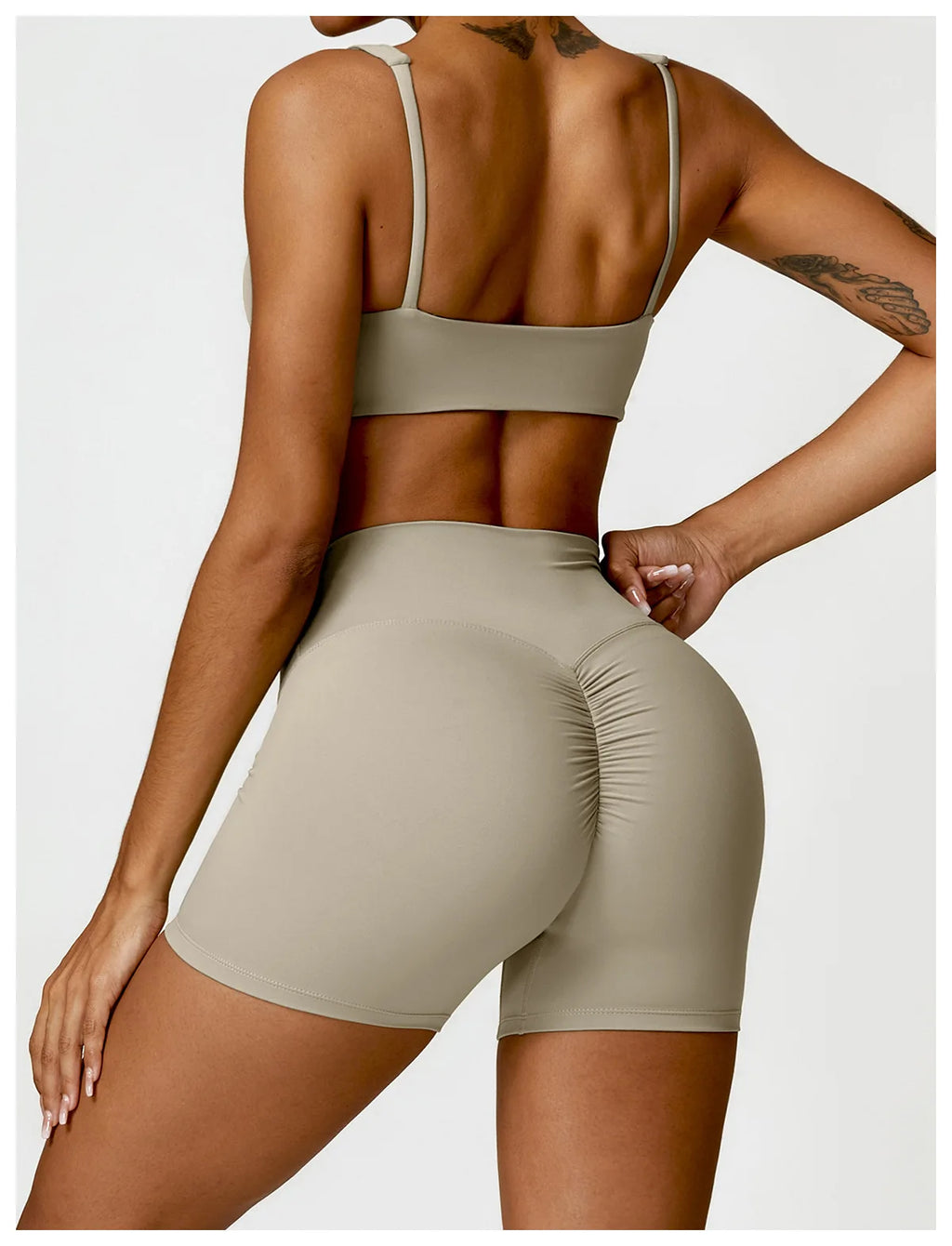 NirvaFit – Pantalones de Yoga Slim para Energía y Estilo Natural
