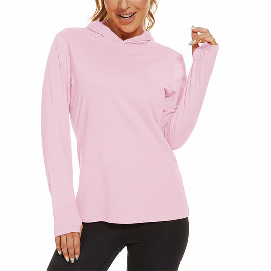 Camisola SunGuard Flow – Manga Comprida com Capuz e Protecção UPF 50+